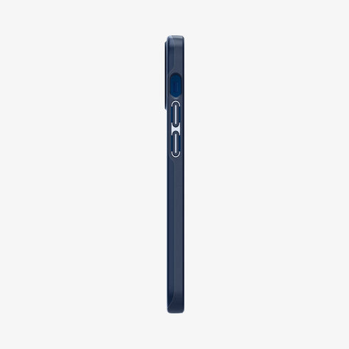 ACS01612 - iPhone 12 Pro Max Case Thin Fit in black showing the back